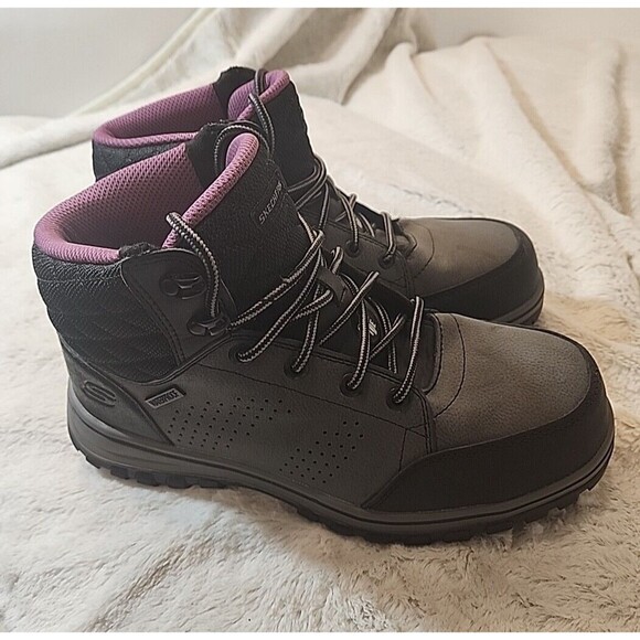 Skechers Womens Work Boots Composite‎ Toe 108004 McColl Waterproof US Size 8.5 - Picture 6 of 12